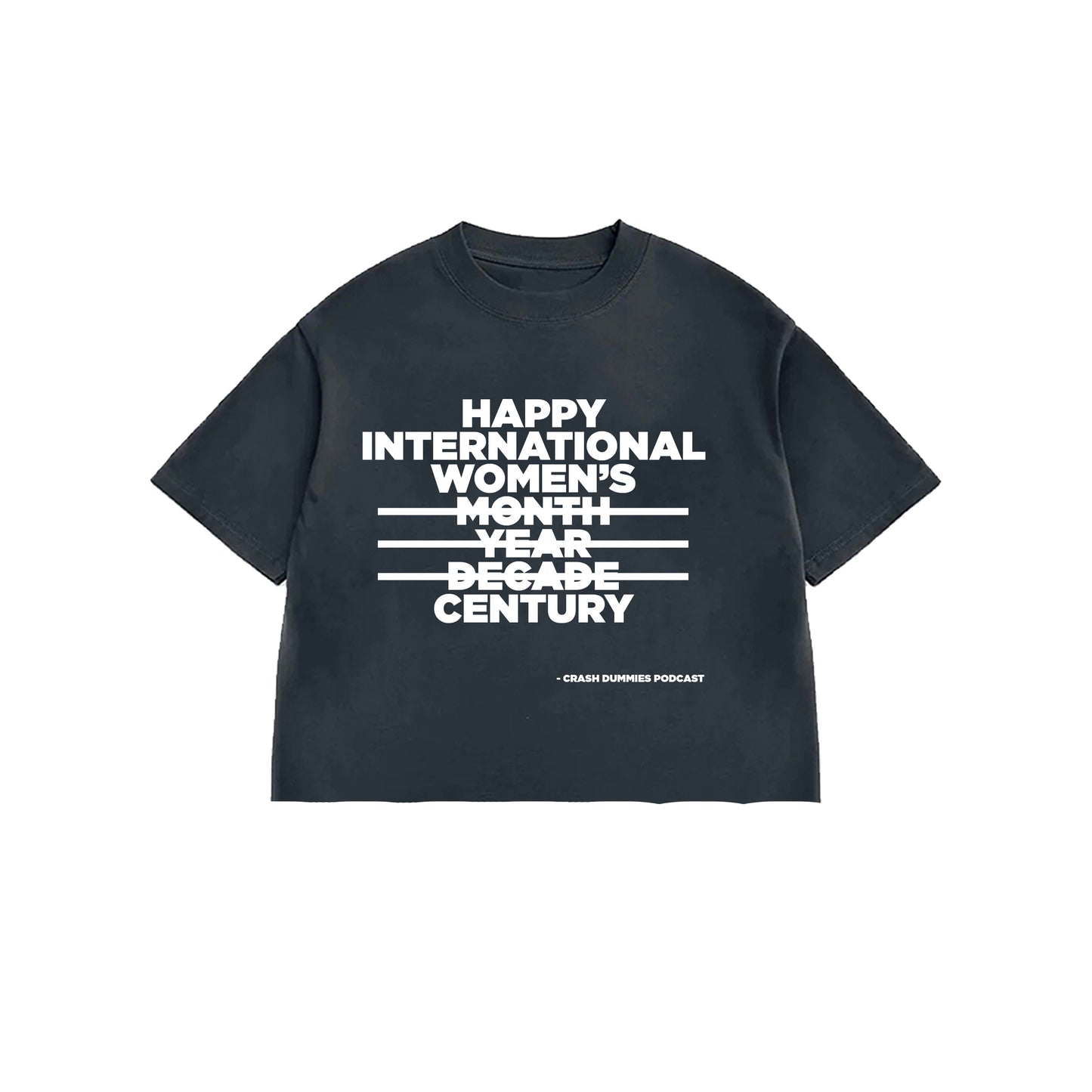 Happy Women's Century, Black T-shirt