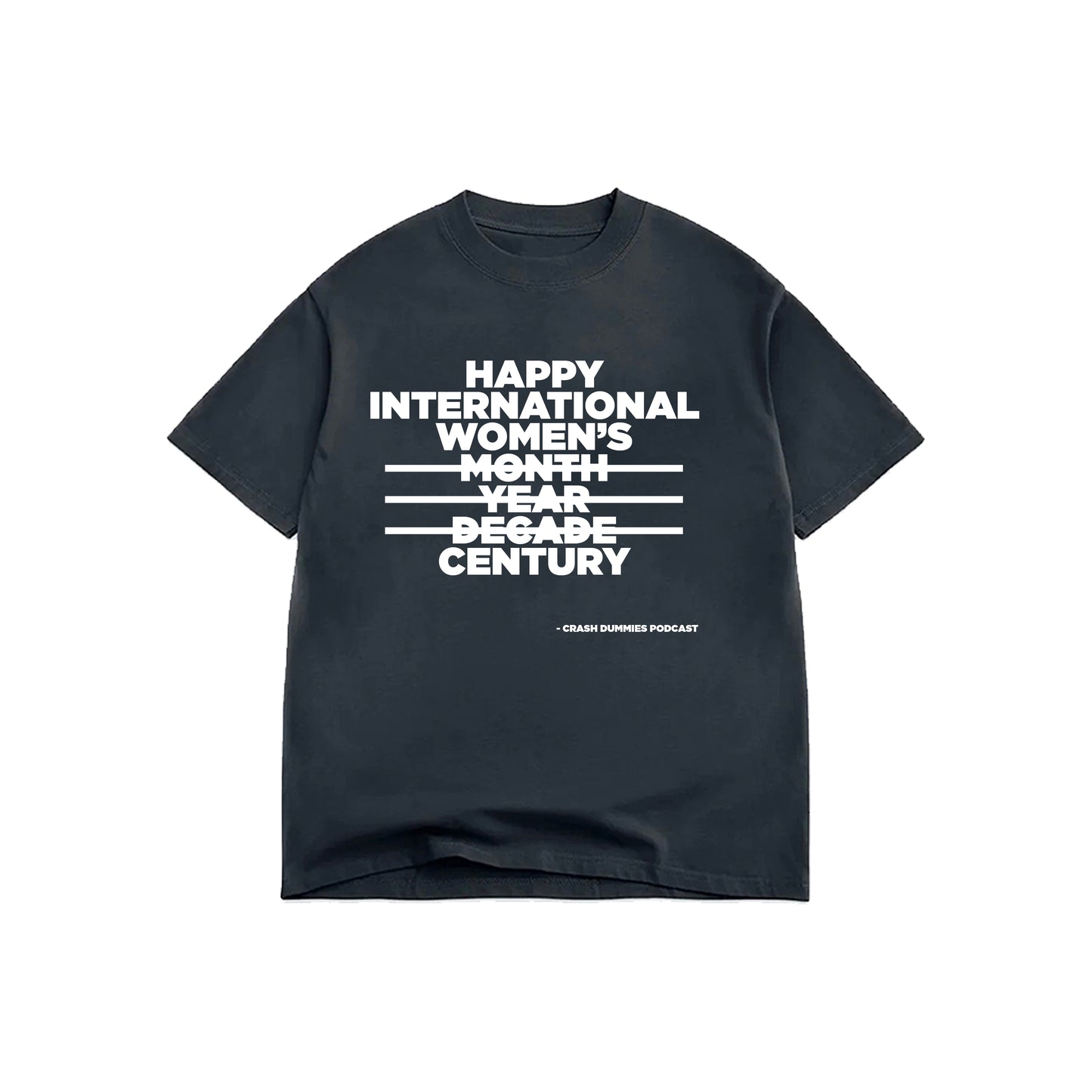 Happy Women's Century, Black T-shirt