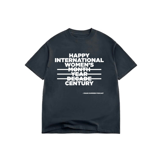 Happy Women's Century, Black T-shirt