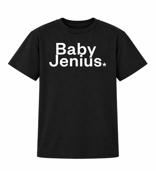Jenius, Black T-shirt (Youth)